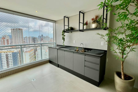 Apartamento com 3 dormitórios à venda, 134 m² por R$ 2.770.000,00 - Boqueirão - Santos/SP