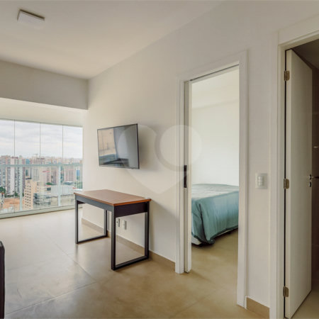 Apartamento à venda ou para alugar com 1 quarto em Vila Gertrudes, São Paulo, SP
