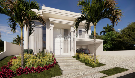Terreno com Casa de Alto Padrão em Construção – Condomínio Alto do Sion