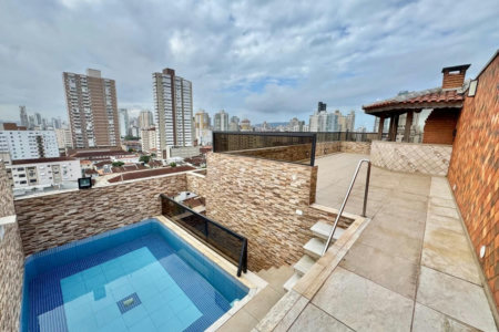 Apartamento com 3 dormitórios à venda, 150 m² por R$ 1.070.000,00 - Gonzaga - Santos/SP