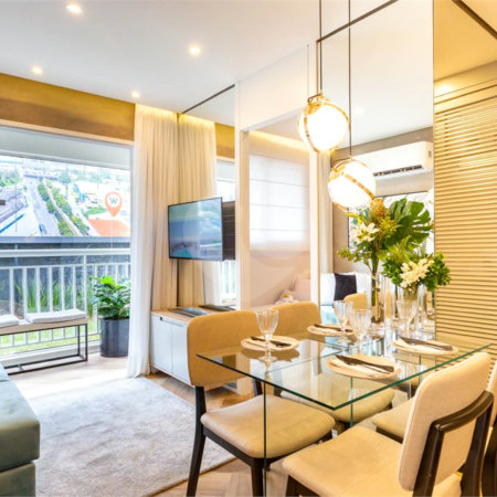 Apartamento Compacto e Moderno de 1 Dormitório na Chácara Klabin