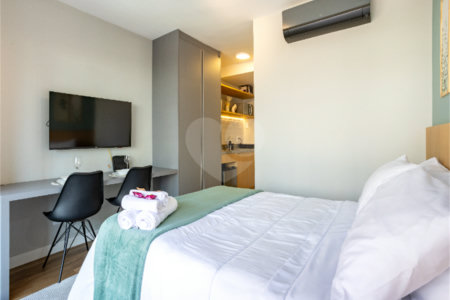 Apartamento à venda com 1 quarto em Água Branca, São Paulo, SP