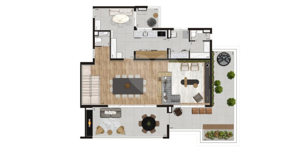 Triplex à venda com 4 suítes em Anhangabaú, Jundiaí, SP