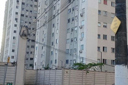 Apartamento à venda, 44 m² por R$ 320.000,00 - Areia Branca - Santos/SP