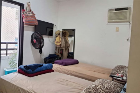 Apartamento com 2 dormitórios à venda, 82 m² por R$ 600.000,00 - Pompéia - Santos/SP