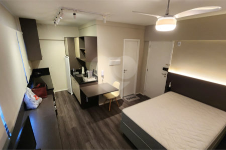 Apartamento à venda com 1 quarto em Cerqueira César, São Paulo, SP