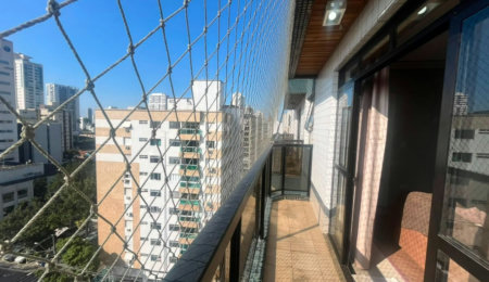 Apartamento para alugar, 99 m² por R$ 5.800,00/mês - Boqueirão - Santos/SP