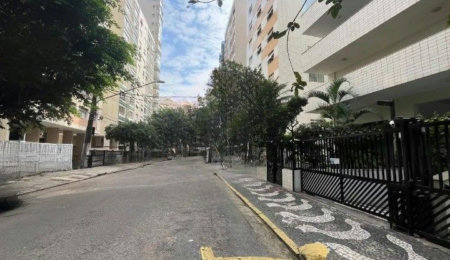 Apartamento com 1 dormitório à venda, 40 m² por R$ 395.000 - Boqueirão - Santos/SP