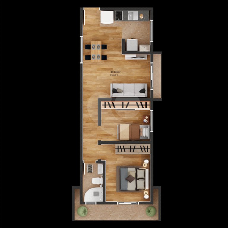 Apartamento à venda com 2 quartos em Vila Mazzei, São Paulo, SP