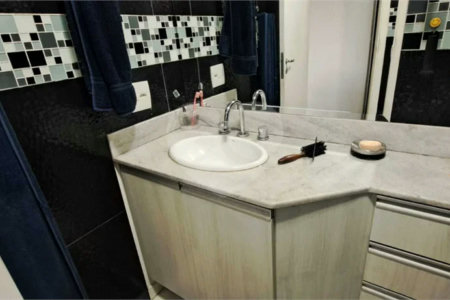 Apartamento à Venda no Campo Belo com 123m², 2 Suítes, Churrasqueira e 2 Vagas