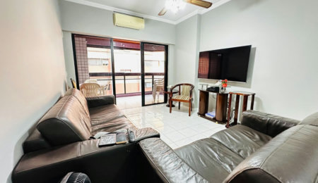 Apartamento com 3 dormitórios à venda, 125 m² por R$ 915.000,00 - Aparecida - Santos/SP