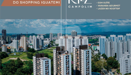 Apartamento à venda com 2 quartos, sendo 1 suíte,  em Parque Campolim, Sorocaba, SP