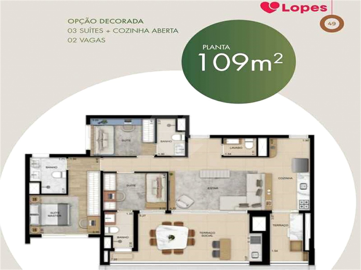 Apartamento à venda com 3 suítes em Tatuapé, São Paulo, SP