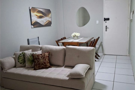 Apartamento Residencial para locação, Aparecida, Santos