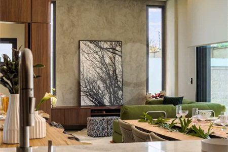 Indaiatuba - Condominio Villa Sapezal - 318 m² de Terreno - 230 m² de Área Construída - 3 suítes, sendo 1 Master com closet planejado - Sala de TV - Sala de estar integrada à Sala de jantar - Cozinha com móveis planejados - Despensa - Escritório planejado - Lavabo - Piscina com preparação para aquec