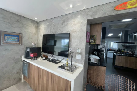 Apartamento Garden com 4 dormitórios à venda, 280 m² por R$ 4.500.000,00 - Aparecida - Santos/SP
