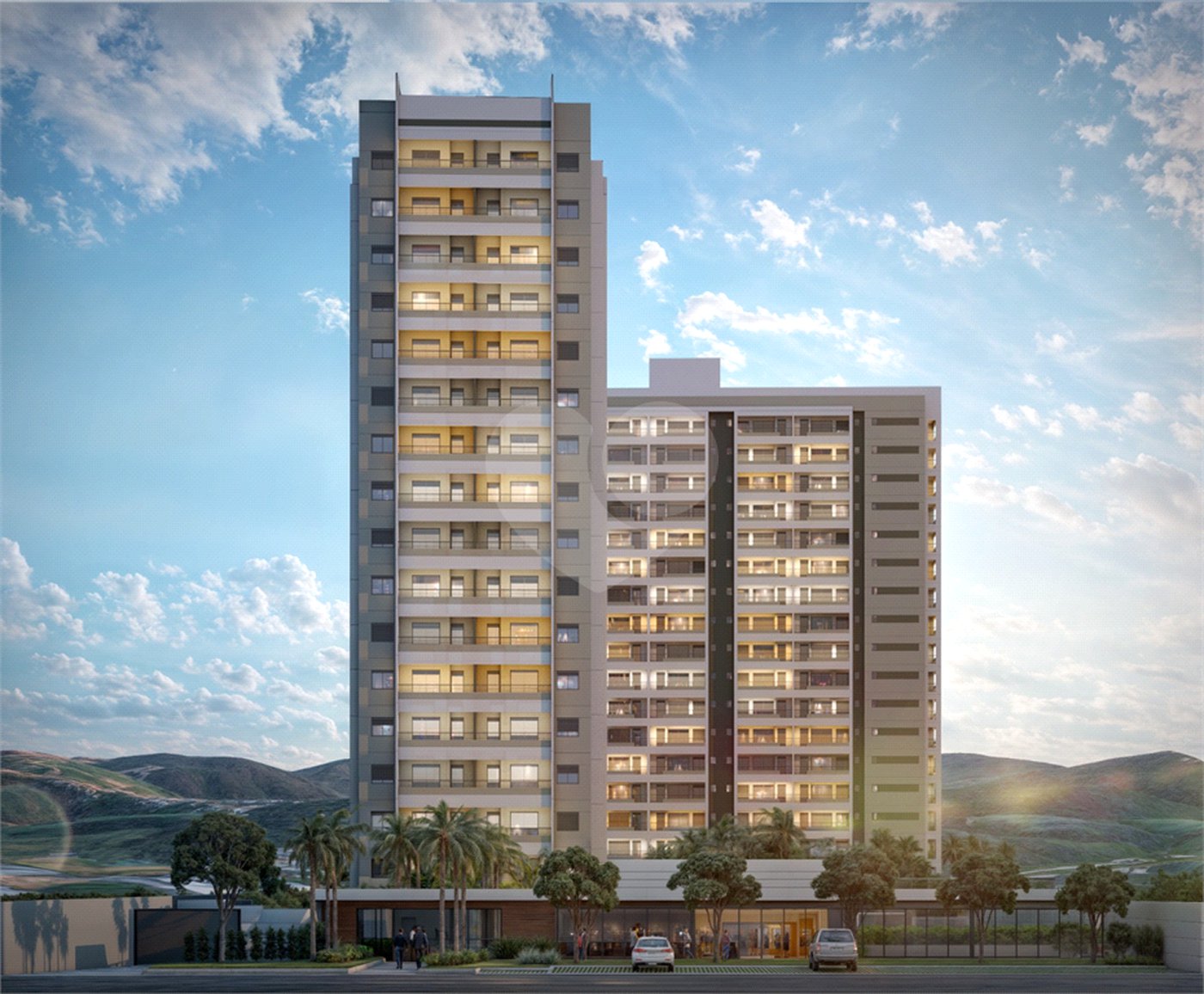 Apartamento à venda com 1 suíte em Jardim Terceiro Centenário, Atibaia, SP