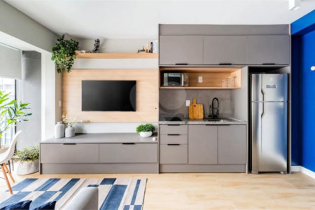 Apartamento à venda com 1 quarto em Pinheiros, São Paulo, SP