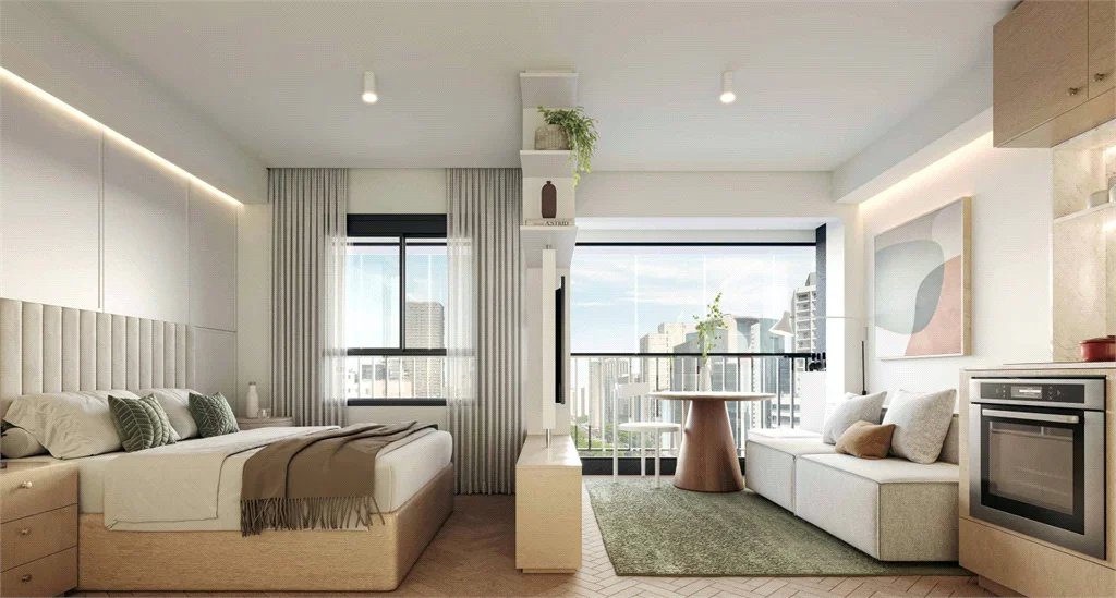 Studio à venda com 1 quarto em Pinheiros, São Paulo, SP