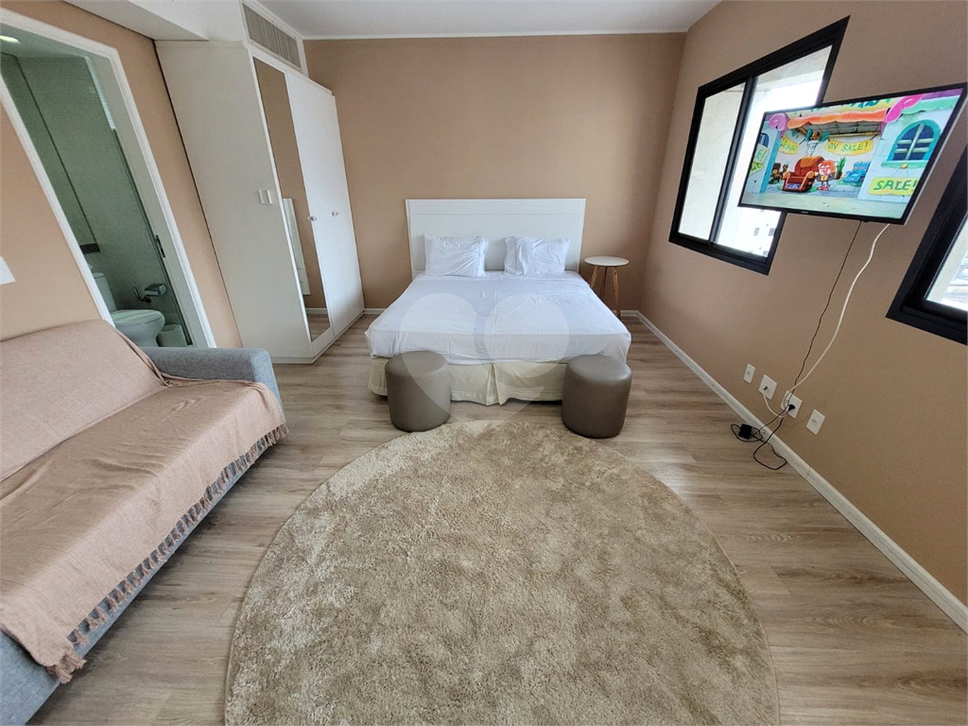 Flat à venda com 1 quarto em Indianópolis, São Paulo, SP