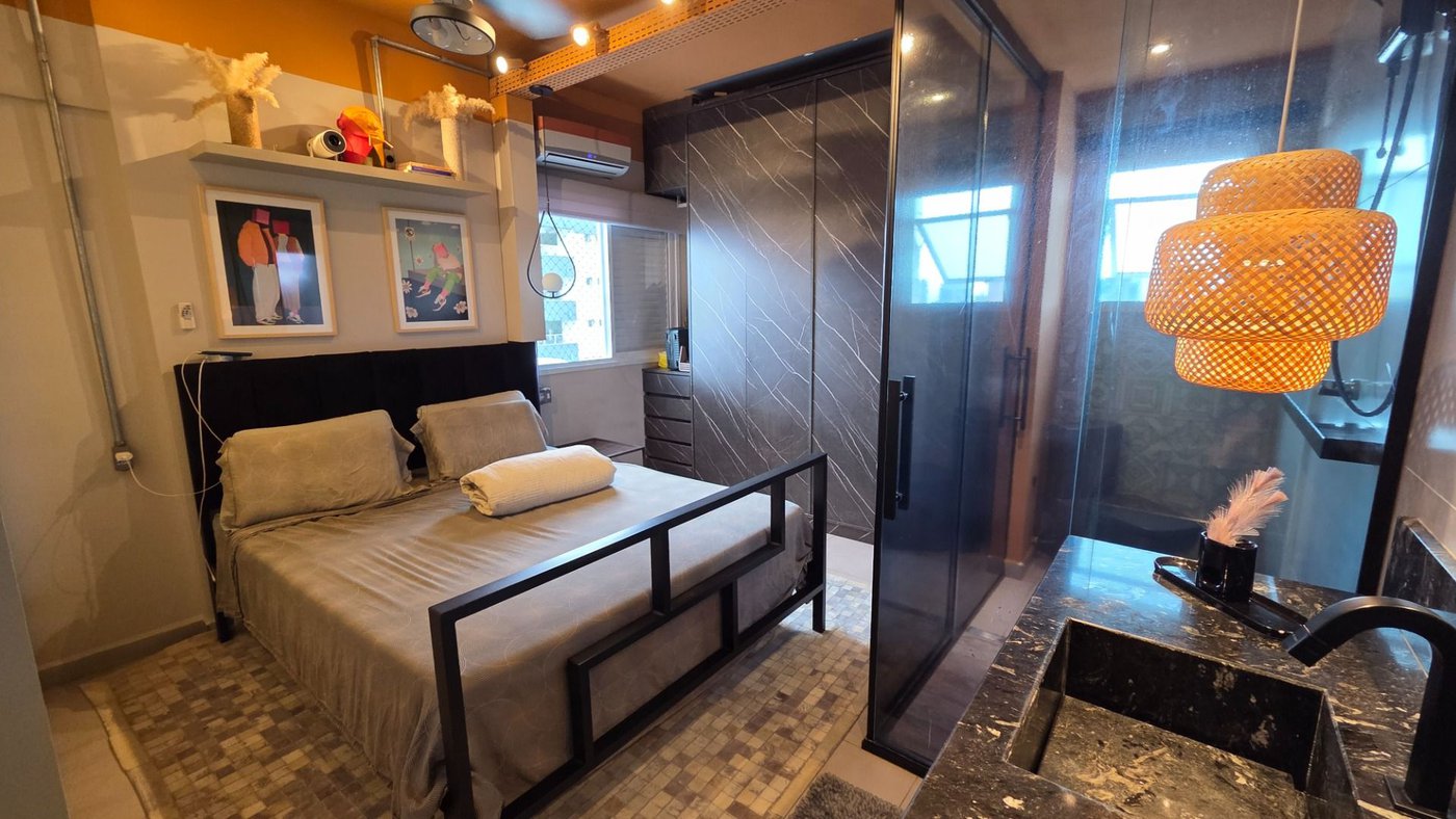Apartamento com 2 dormitórios à venda, 80 m² por R$ 795.000,00 - Campo Grande - Santos/SP