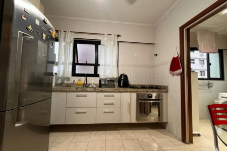 Apartamento com 2 dormitórios à venda, 84 m² por R$ 560.000,00 - Campo Grande - Santos/SP