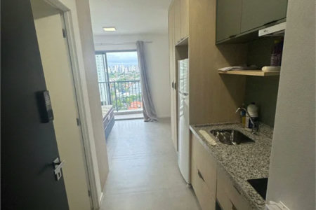 Studio à venda ou para alugar com 1 quarto em Vila Cordeiro, São Paulo, SP