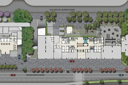 Apartamento à venda com 2 suítes em Santo Amaro, São Paulo, SP