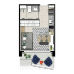 Apartamento à venda com 1 suíte em Butantã, São Paulo, SP