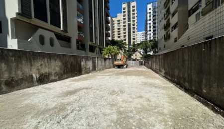 Terreno para alugar, 480 m² por R$ 35.000,00/mês - Gonzaga - Santos/SP