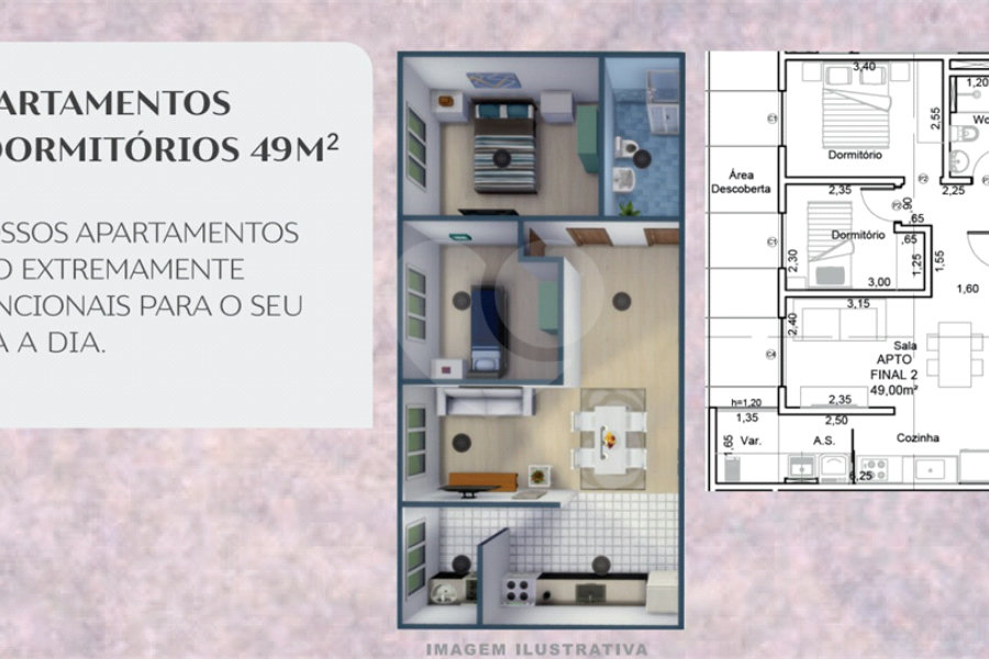 Apartamento à venda com 2 quartos em Tucuruvi, São Paulo, SP