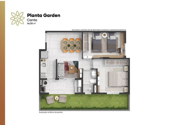 Apartamento 66m² 3
