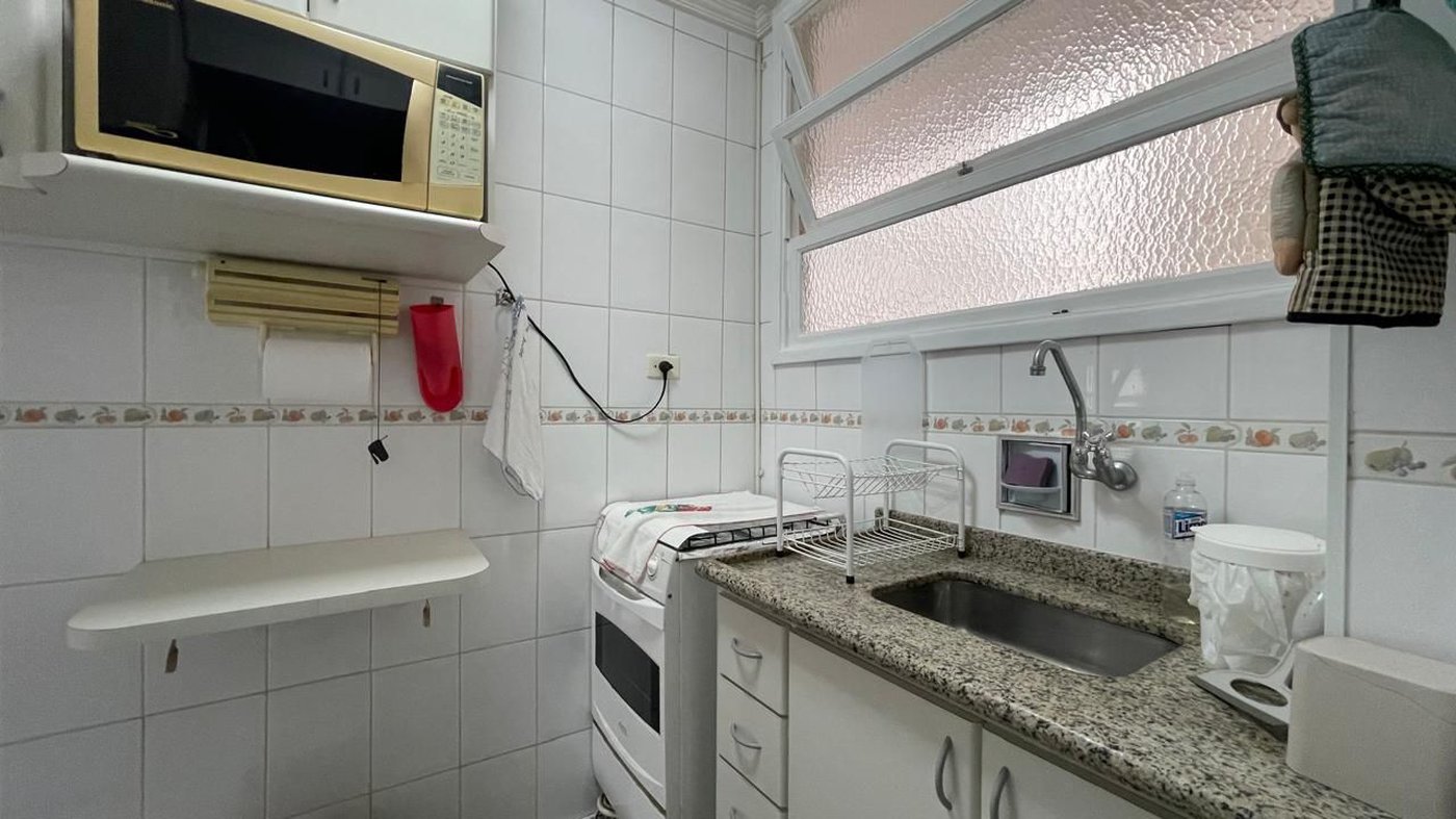 Apartamento com 2 dormitórios à venda, 70 m² por R$ 530.000,00 - Aparecida - Santos/SP