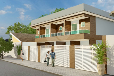 Casa à venda com 2 suítes no condomínio Residencial Marlene Correia, Rio de Janeiro - RJ