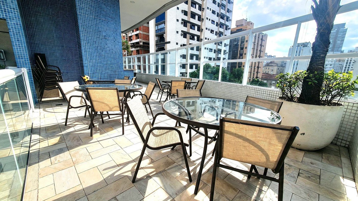 Apartamento com 4 dormitórios, 255 m² - venda por R$ 4.900.000,00 ou aluguel por R$ 30.000,00/mês - Aparecida - Santos/SP