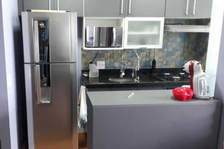 Apartamento à venda, 46 m² por R$ 300.000,00 - Castelo - Santos/SP