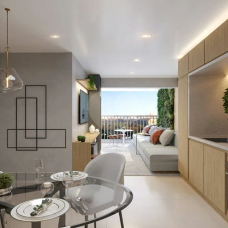 Apartamento à venda com 2 quartos, sendo 1 suíte,  em Vila Carlos de Campos, São Paulo, SP