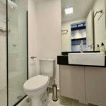 Studio novo e mobiliado para locação 26m² em Pinheiros – próximo ao metrô Faria Lima!