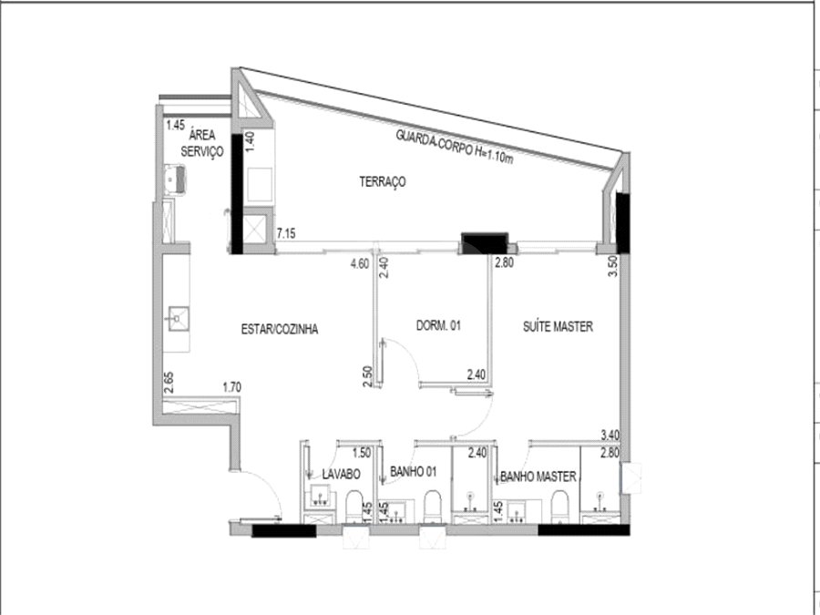 Apartamento à venda com 2 quartos, sendo 1 suíte, em Vila Clementino, São Paulo, SP