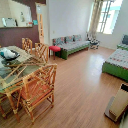 Apartamento com 1 dormitório à venda, 55 m² por R$ 420.000,00 - Pompéia - Santos/SP