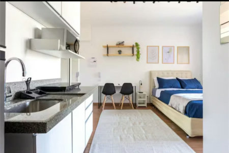 Apartamento à venda com 1 quarto em Vila Cordeiro, São Paulo, SP