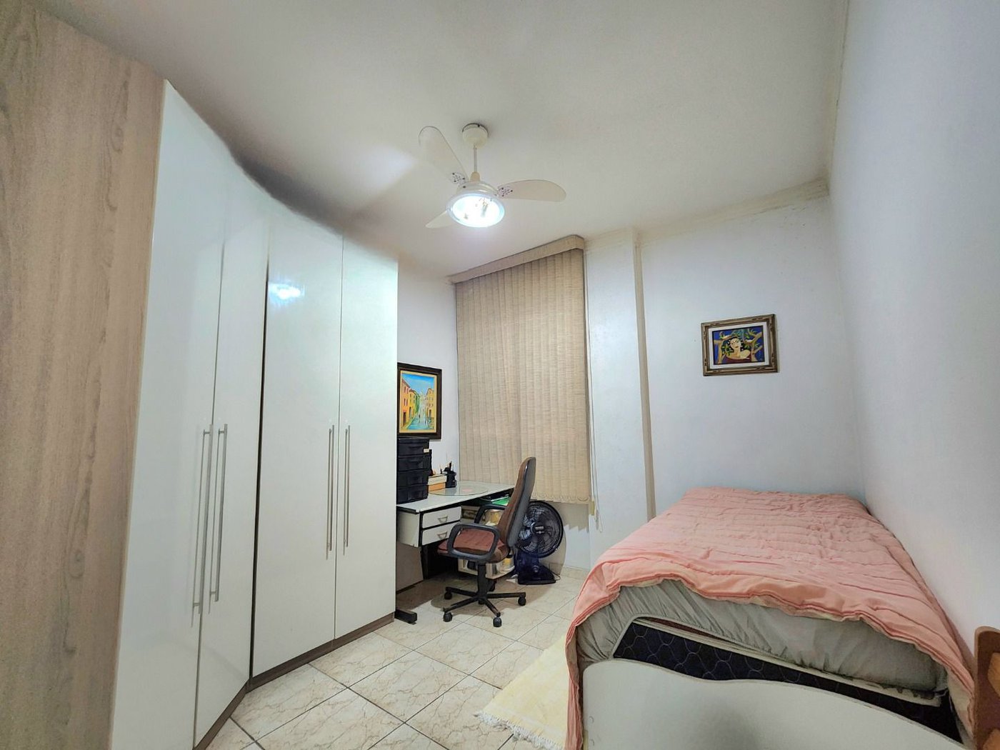 Apartamento 2 Dormitórios com Vista Mar, 1 Suíte e 50m da Praia – Santos