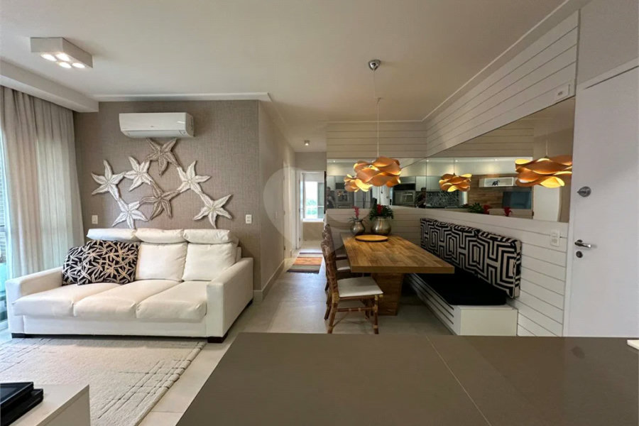 Apartamento à venda com 3 quartos, sendo 2 suítes,  em Riviera de São Lourenço, Bertioga, SP