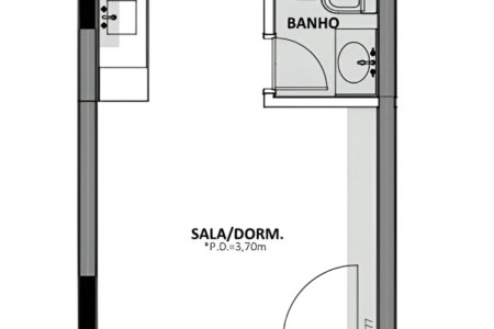 Apartamento à venda com 1 quarto em Vila Mariana, São Paulo, SP