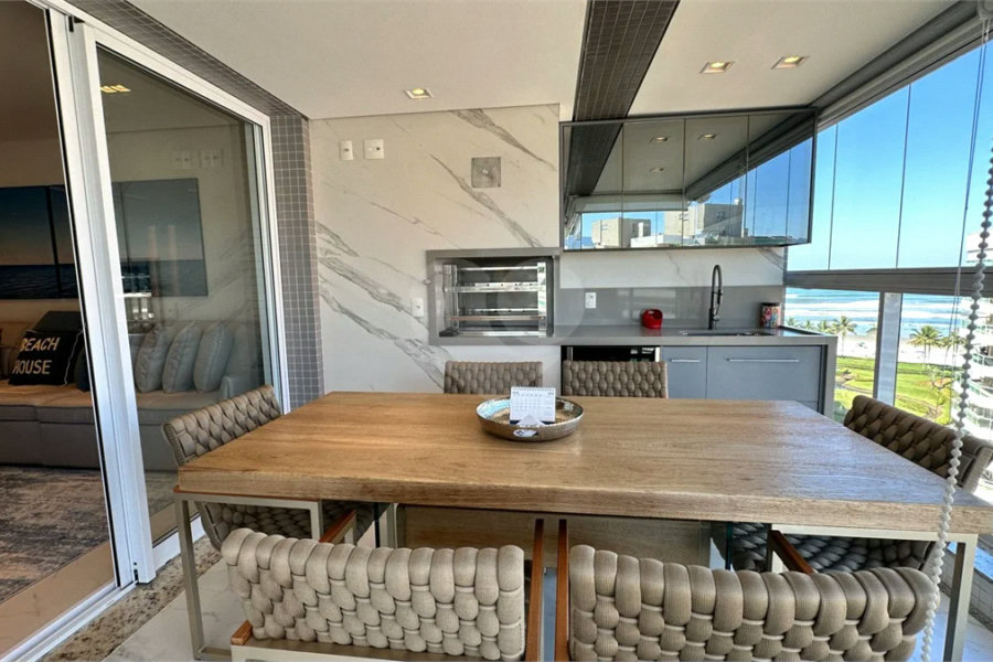 Apartamento à venda com 4 suítes em Riviera de São Lourenço, Bertioga, SP