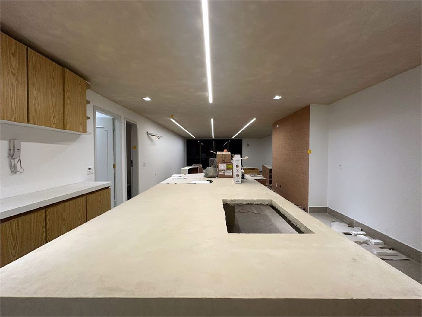 Apartamento Residencial para locação, Boqueirão, Santos - AP0808.