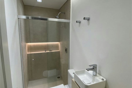 Apartamento Residencial para locação, Boqueirão, Santos - AP0808.