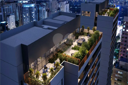 Apartamento à venda com 1 quarto em Pinheiros, São Paulo, SP