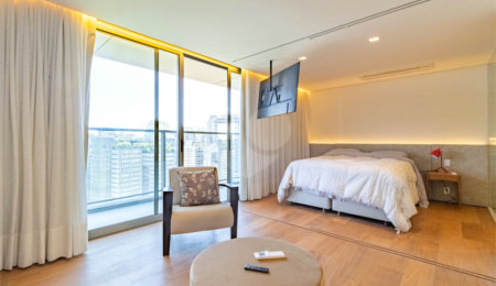 Apartamento à venda ou para alugar com 1 quarto em Vila Olímpia, São Paulo, SP