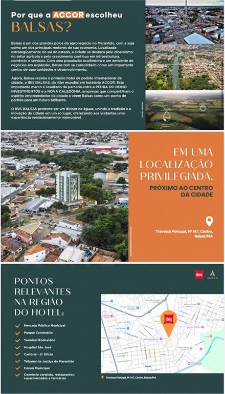Quartos do Hotel Ibis Balsas, à venda com 1 quarto, sendo 1 suíte, no Centro, Balsas - MA